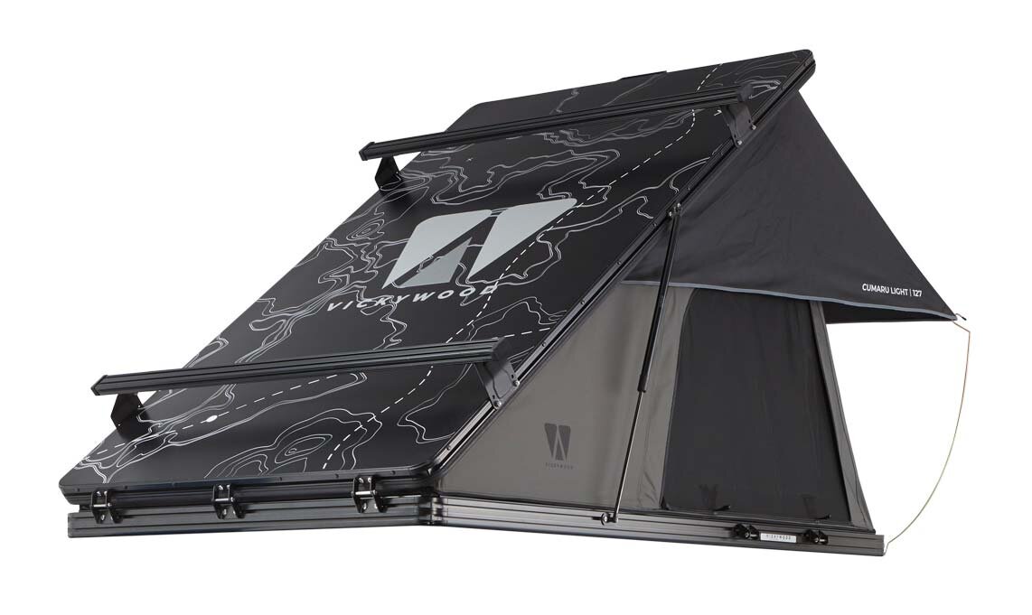 VICKYWOOD CUMARU LIGHT – ultra‑flat alu hard‑shell tent, quick